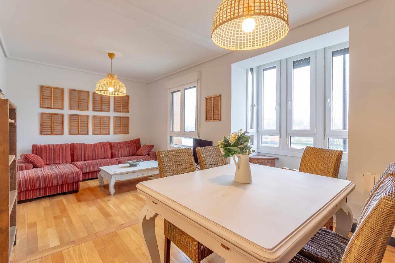Apartamento Kuia Con Vistas Frontales A La Ria De Bilbao Cerca Del Metro Erandio Εξωτερικό φωτογραφία