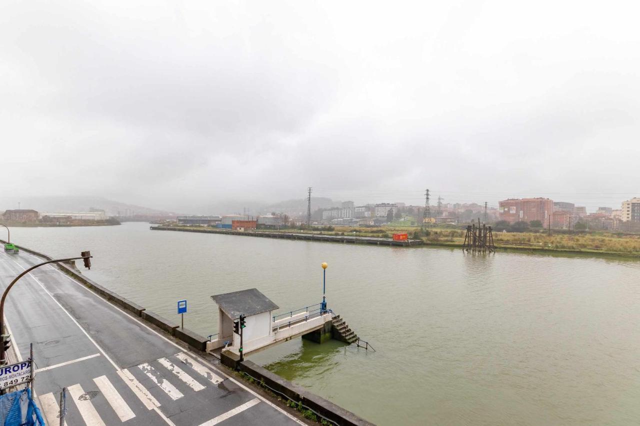 Apartamento Kuia Con Vistas Frontales A La Ria De Bilbao Cerca Del Metro Erandio Εξωτερικό φωτογραφία